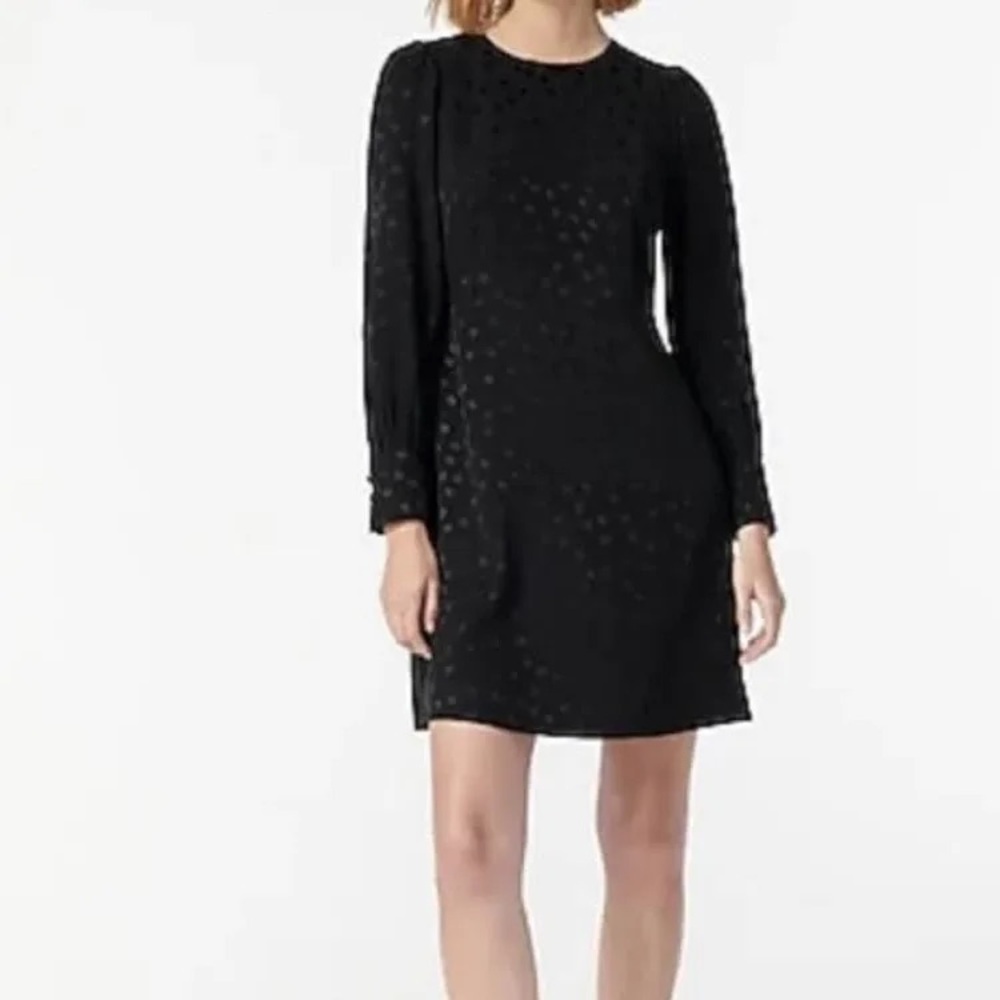 NWT - J.Crew Shift Dress in Jaquard Floral Dot